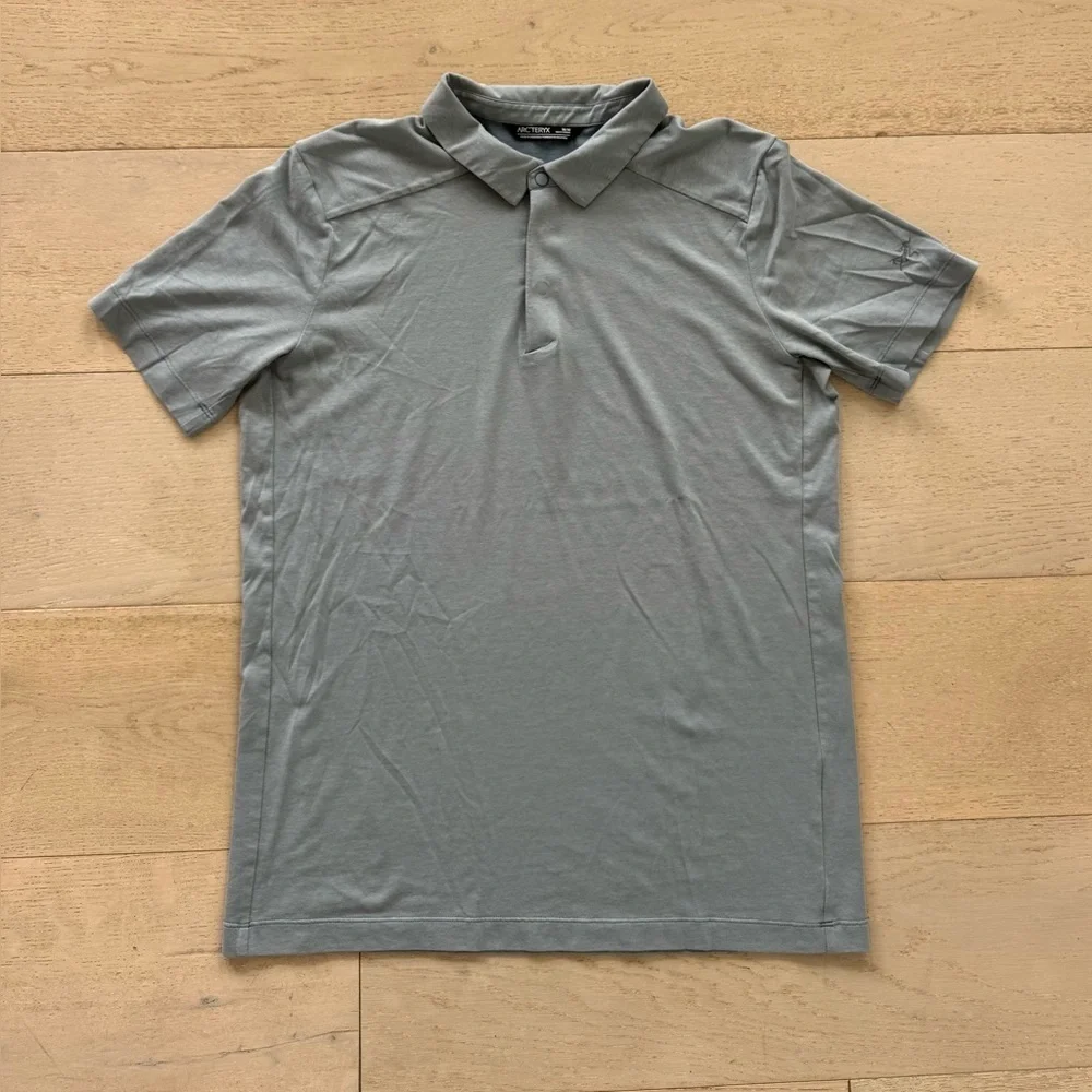 Arc'teryx Cormac Polo SS, Men's stone heather size M